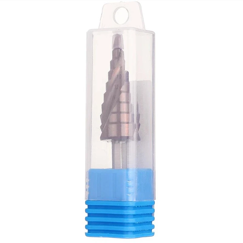 M35 HSS-Co Cobalt Step Drill Bit 1/4" Hex Shank Spiral Grooved Hole Saw Cutter For Stainless Steel Metal Drilling/Chamfering
M35 HSS-Co Cobalt Step Drill Bit 1/4" Hex Shank Spiral Grooved Hole Saw Cutter For Stainless Steel Metal Drilling/Chamfering