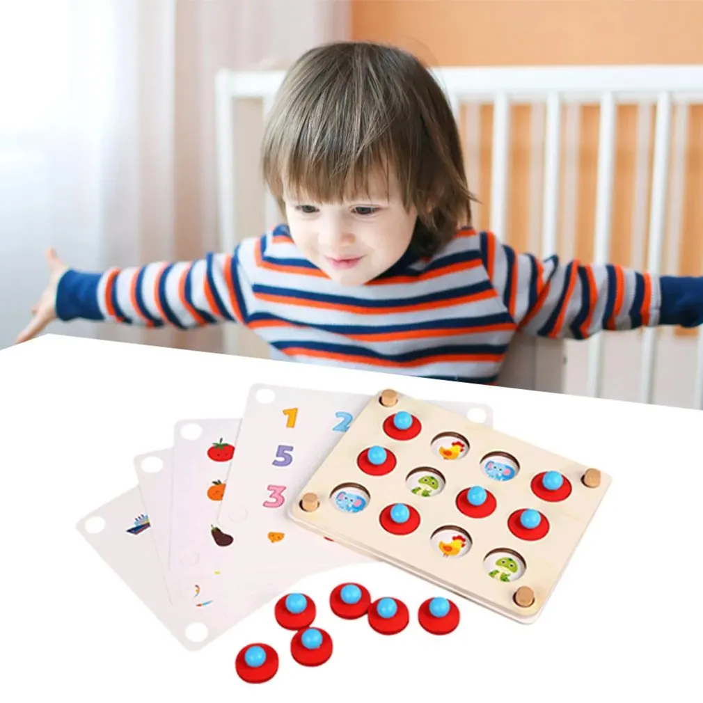 Montessori Memory Chess Game 3D Wooden Puzzle Board Logic Toy Interaction Early Learning Educational Toys For Children Kids Mini
Montessori Memory Chess Game 3D Wooden Puzzle Board Logic Toy Interaction Early Learning Educational Toys For Children Kids Mini