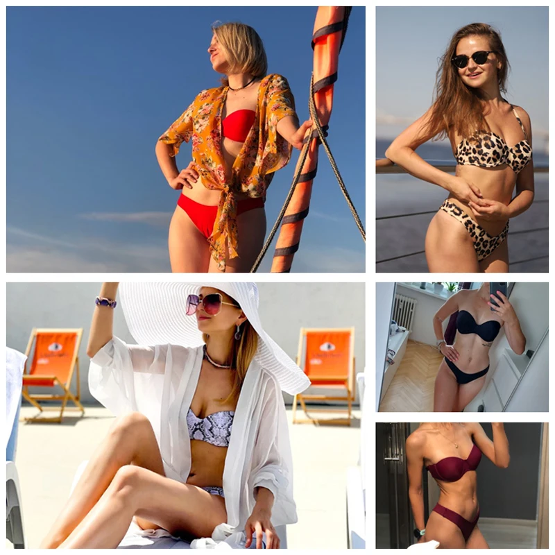 Sexy High Waist Bikini Swimwear Women Swimsuit 2021 Leopard Brazilian Bikini Set Push Up Bathing Suit Female Summer Beachwear L
Sexy High Waist Bikini Swimwear Women Swimsuit 2021 Leopard Brazilian Bikini Set Push Up Bathing Suit Female Summer Beachwear L
