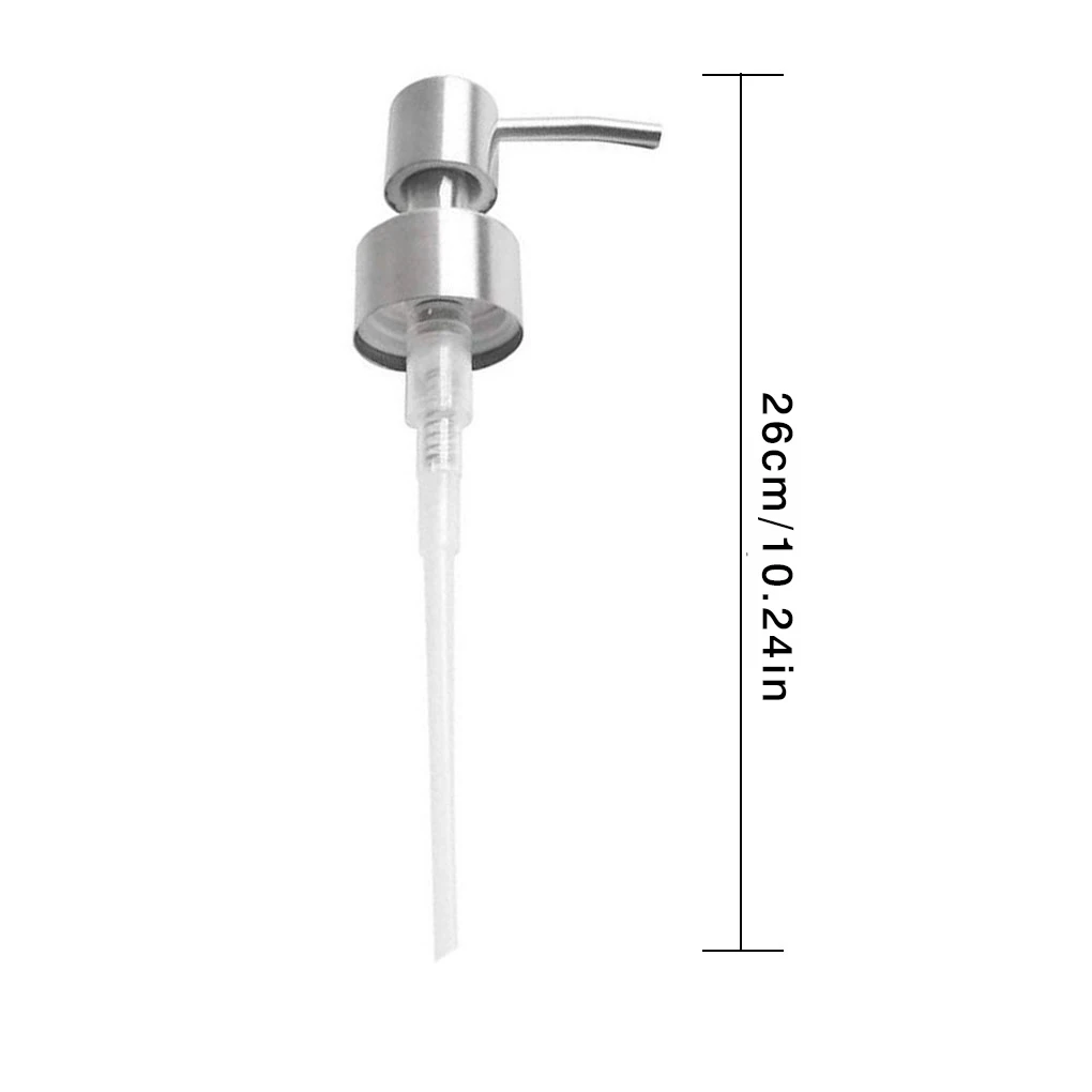 Sink Countertop Soap Dispenser Brushed Stainless Steel Kitchen Liquid Soap Bottle Manually Press Organize Bottle
Sink Countertop Soap Dispenser Brushed Stainless Steel Kitchen Liquid Soap Bottle Manually Press Organize Bottle