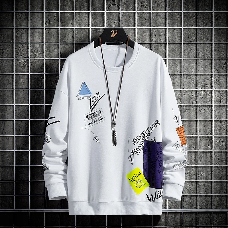 2021 Spring and Autumn New Men's Sweatshirt Long-Sleeved T-Shirt Round Neck Youth Casual Sweater Fashion Trendy Brand Top
2021 Spring and Autumn New Men's Sweatshirt Long-Sleeved T-Shirt Round Neck Youth Casual Sweater Fashion Trendy Brand Top