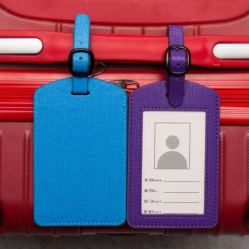 Аксессуары для путешествий полосатые Красочные Ремни Модные бирки багажа из