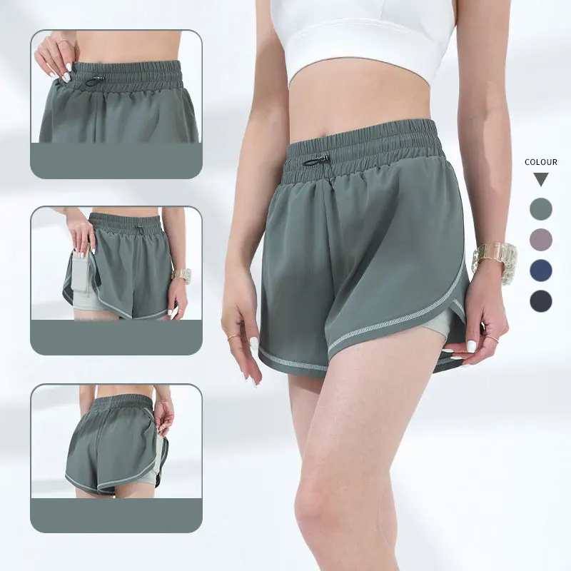 Women's Middle Waist Stretch Athletic Workout Active Fitness Volleyball Shorts 2 in 1 Running Double Layer Sports Shorts
Women's Middle Waist Stretch Athletic Workout Active Fitness Volleyball Shorts 2 in 1 Running Double Layer Sports Shorts