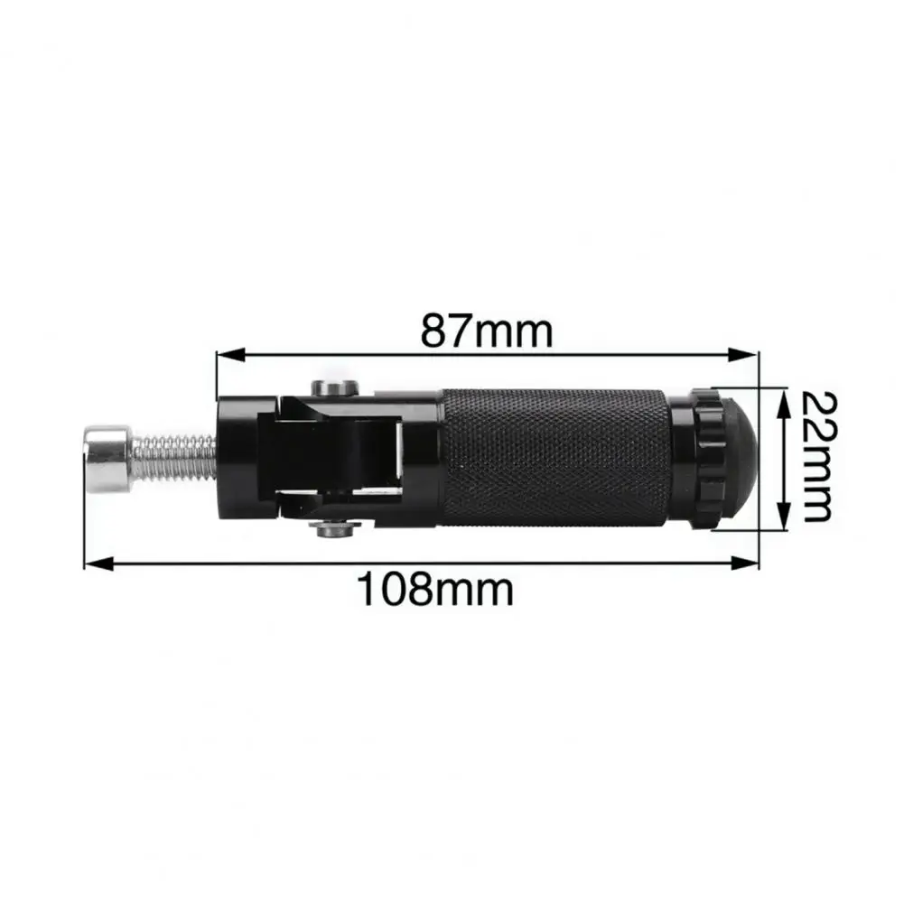 Universal Aluminum Alloy Motorcycle 8mm Bolts Round Pedal Folding Foot Rests Footrests
Universal Aluminum Alloy Motorcycle 8mm Bolts Round Pedal Folding Foot Rests Footrests