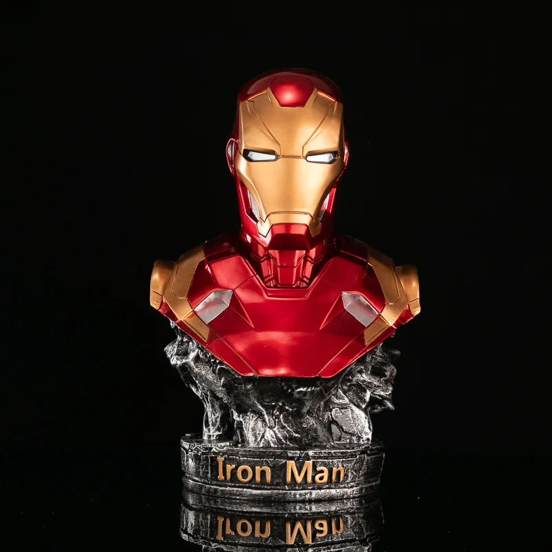 Gk Iron Man Bust Statue Mk46 Avengers Iron Man Armor Action Figure Resin Collectible Model Desk Decoration Christmas Gift
Gk Iron Man Bust Statue Mk46 Avengers Iron Man Armor Action Figure Resin Collectible Model Desk Decoration Christmas Gift