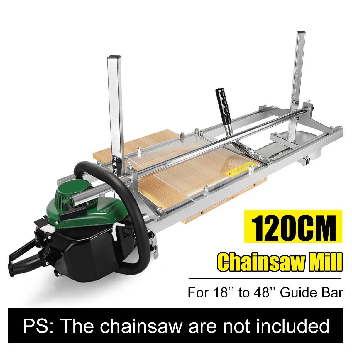 48 Inch 36 Inch 24 Inch Portable Chainsaw Mill Planking Milling from 14'' to 48'' Guide Bar Chainsaws Chain Saw Tools Motosierra
48 Inch 36 Inch 24 Inch Portable Chainsaw Mill Planking Milling from 14'' to 48'' Guide Bar Chainsaws Chain Saw Tools Motosierra