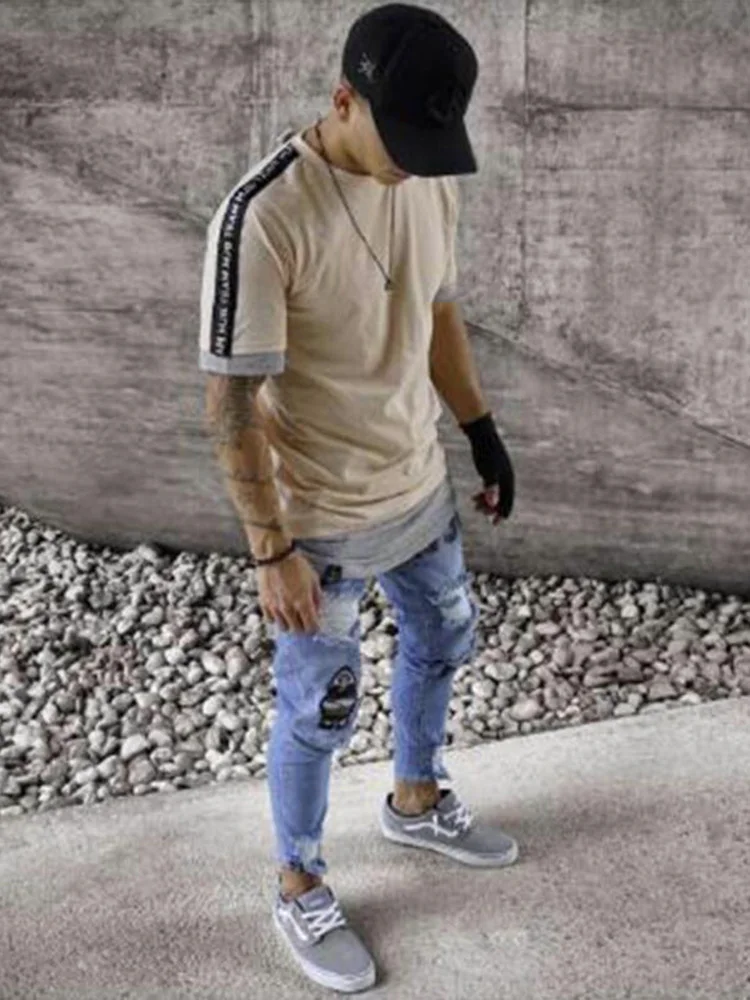 Men's High Quality Wear-resistant Biker Embroidered Skinny Jeans Fashion Hole High Street Four Seasons General Motorcycle Pants
Men's High Quality Wear-resistant Biker Embroidered Skinny Jeans Fashion Hole High Street Four Seasons General Motorcycle Pants