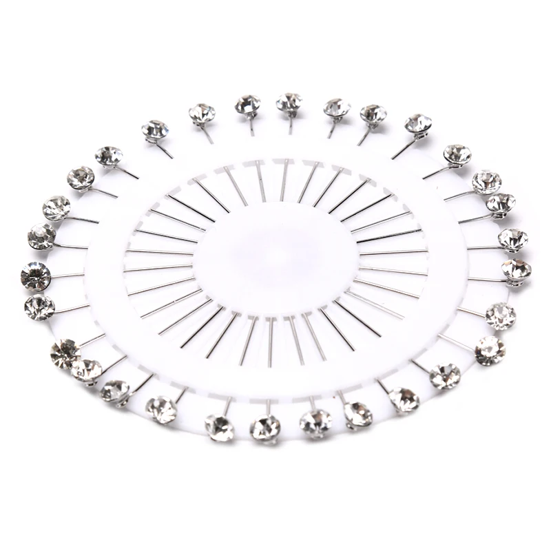 30pcs/set Crystal Diamante Wheel Brooch Long Pins Sewing Snag For Wedding Hat Hijab Scarf Dressmaking Brooches Jewelry
30pcs/set Crystal Diamante Wheel Brooch Long Pins Sewing Snag For Wedding Hat Hijab Scarf Dressmaking Brooches Jewelry