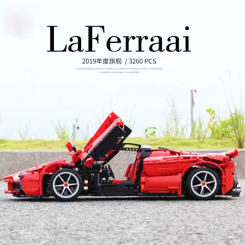 XQ1001 XQ1002 McLaren P1 Hypercar Ferraried Racing Sports Car Motor Power Function New Building Blocks Bricks Kids Gift Toy
XQ1001 XQ1002 McLaren P1 Hypercar Ferraried Racing Sports Car Motor Power Function New Building Blocks Bricks Kids Gift Toy