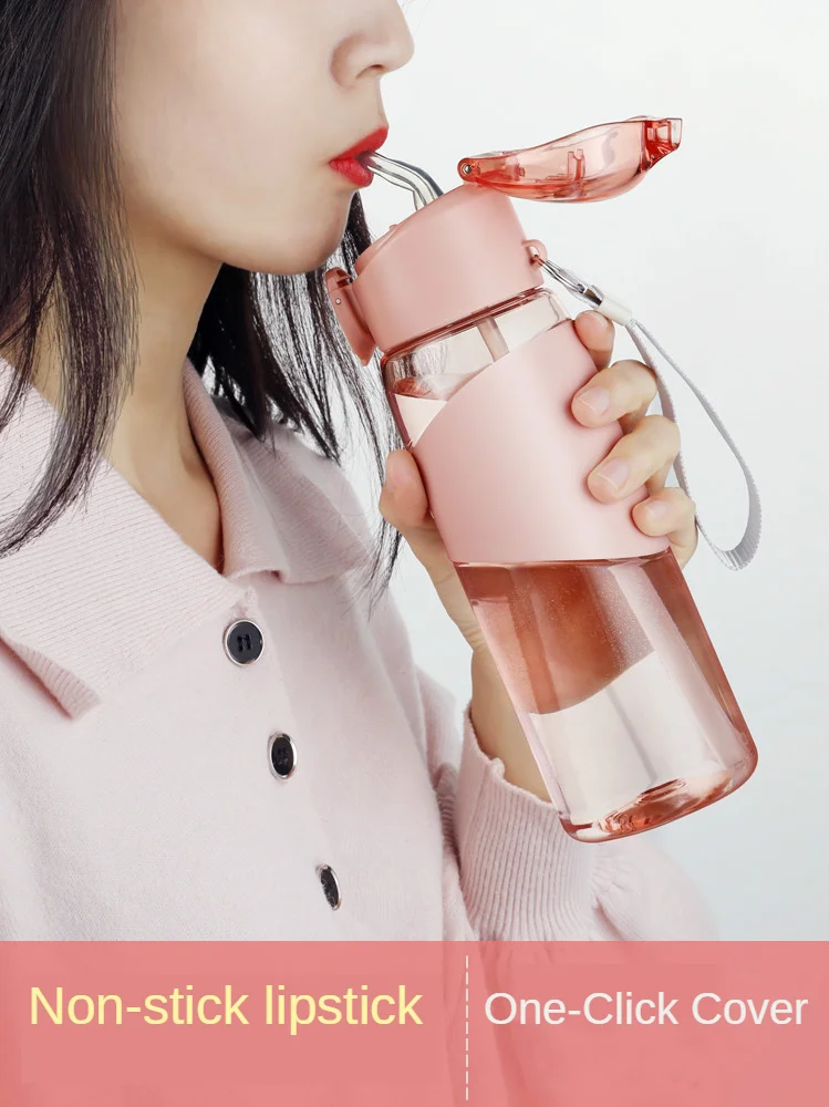 Corated Tritan Water Bottles with Rope Straw Type Gym Sports Cup Outdoor Travel Portable Leakproof Plastic Drink Bottle
Corated Tritan Water Bottles with Rope Straw Type Gym Sports Cup Outdoor Travel Portable Leakproof Plastic Drink Bottle