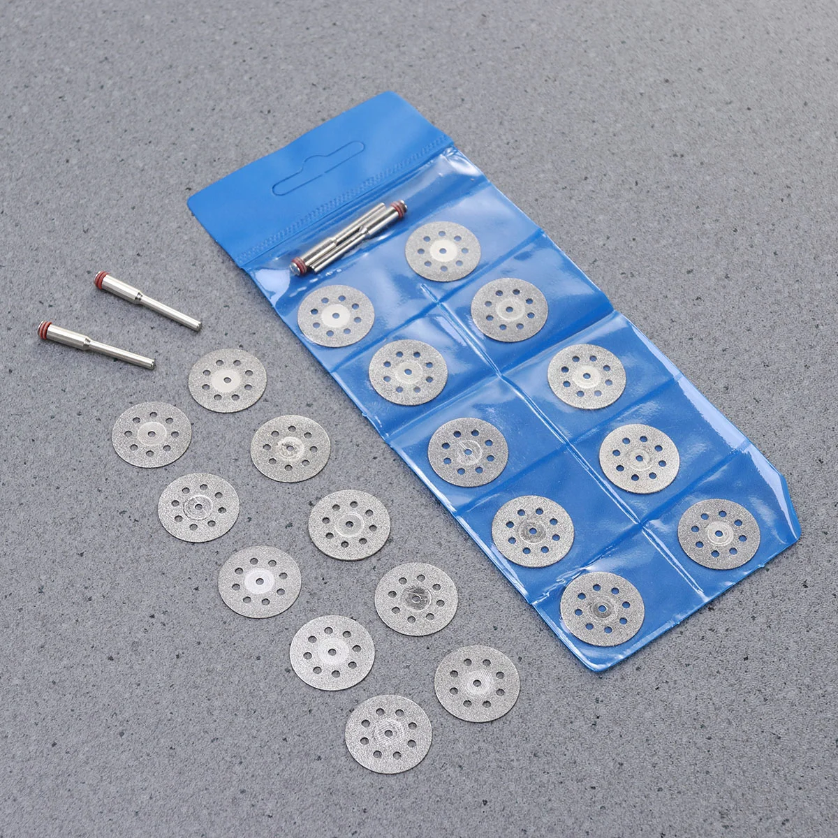 20pcs Diamond Grinding Cutting Discs Rotary Cut-off Wheels Blades with 4 Mandrel (22mm)
20pcs Diamond Grinding Cutting Discs Rotary Cut-off Wheels Blades with 4 Mandrel (22mm)