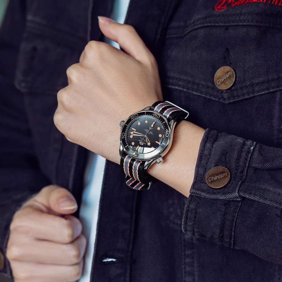 Automatic Self Wind Mechanical Net Stainless Steel Nylon Strap Luxury Men New Limited Watch
Automatic Self Wind Mechanical Net Stainless Steel Nylon Strap Luxury Men New Limited Watch