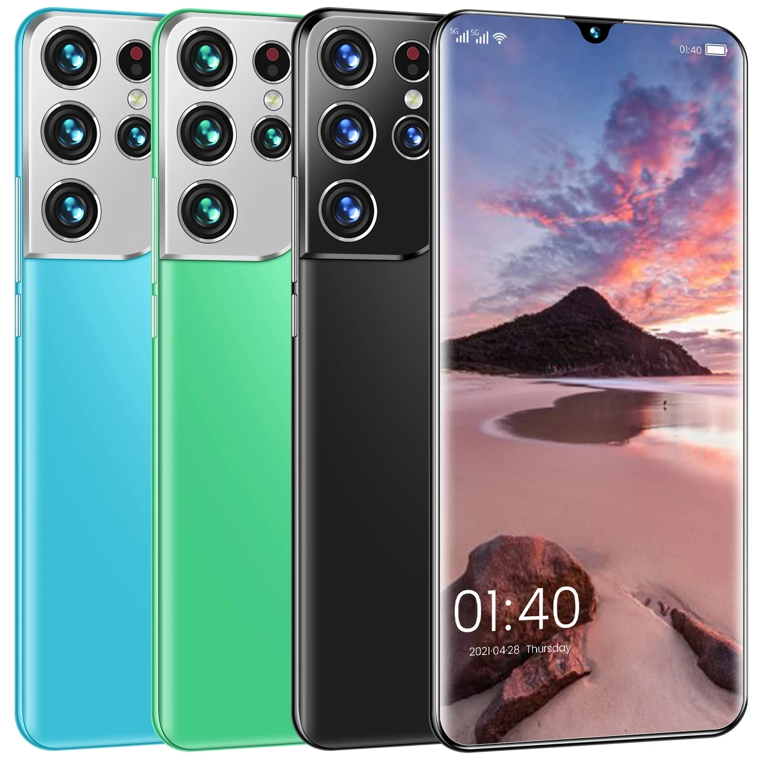 S21+ Pro 6.7 Inch Andriod Smart Phone 32+64MP 6000mAh 16+512GB Face Fingerprint ID MTK6889 Dual SIM+Micro SD Cellphones Celular
S21+ Pro 6.7 Inch Andriod Smart Phone 32+64MP 6000mAh 16+512GB Face Fingerprint ID MTK6889 Dual SIM+Micro SD Cellphones Celular