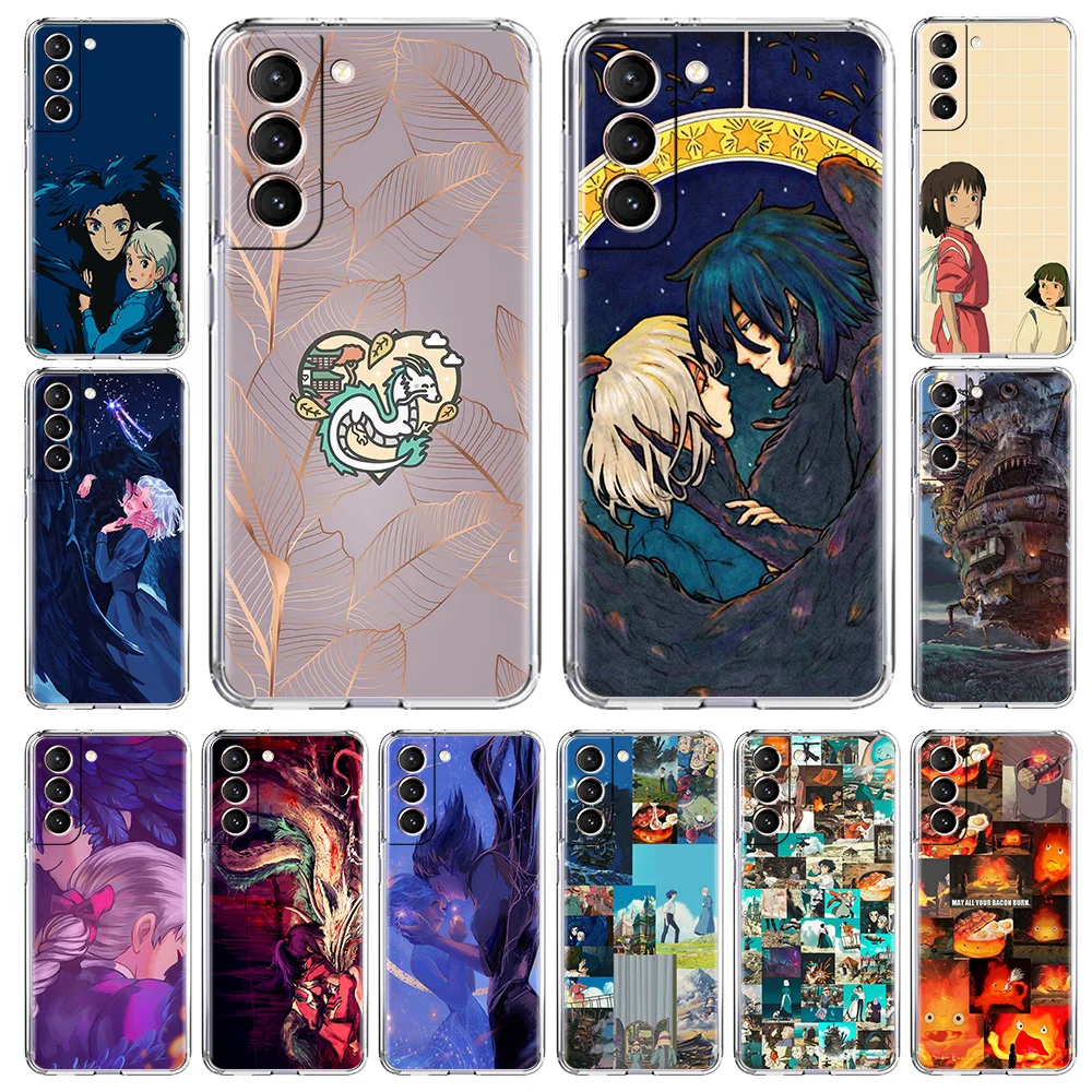 Ghibli Howl's Moving Castle Anime Phone Case For Samsung Galaxy S20 FE S21 Plus S10 S10E Note 20 Ultra 10 Lite M31 Clear Cover
Ghibli Howl's Moving Castle Anime Phone Case For Samsung Galaxy S20 FE S21 Plus S10 S10E Note 20 Ultra 10 Lite M31 Clear Cover
