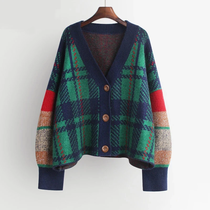 

Maglione dolcevita da donna Chic piece korea fall/winter Women tangada Sweater V Neck Thick Coat kpytomoa offiial store basic
