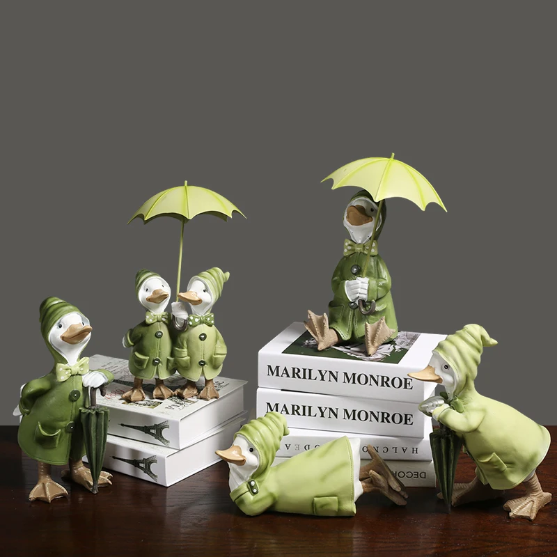 Nordic Resin Green Cartoon Duck Ornaments Home Livingroom Table Figurines Crafts Kids Room Kindergarten Decoration Accessories
Nordic Resin Green Cartoon Duck Ornaments Home Livingroom Table Figurines Crafts Kids Room Kindergarten Decoration Accessories