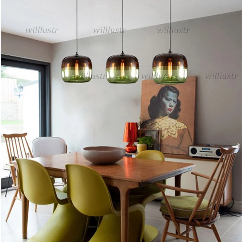 Colored Glass Pendant Lamp Light Coffee Green Blue Restaurant Cafe Bistro Hotel Bar Shop Dinning Room Retro Suspension Lighting
Colored Glass Pendant Lamp Light Coffee Green Blue Restaurant Cafe Bistro Hotel Bar Shop Dinning Room Retro Suspension Lighting