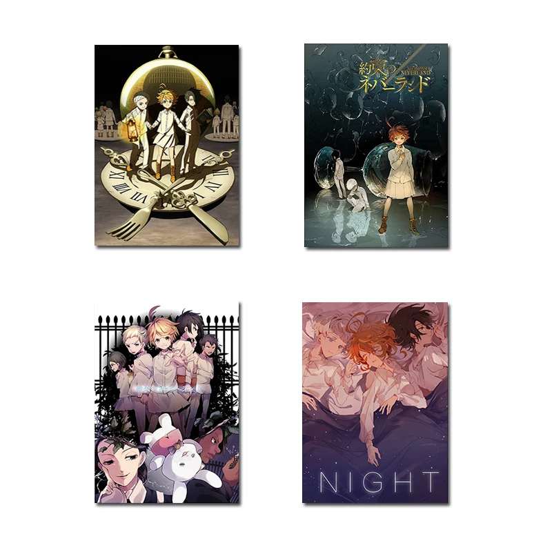 Japan Anime The Promised Neverland Poster Mural Canvas Painting Living Room Bedroom Decoration
Japan Anime The Promised Neverland Poster Mural Canvas Painting Living Room Bedroom Decoration