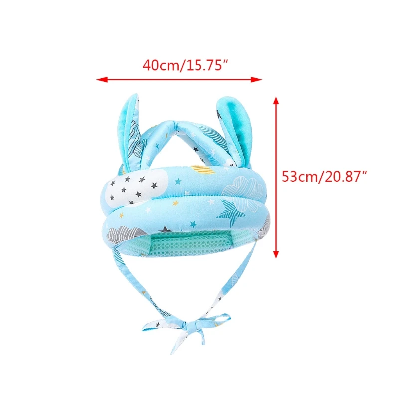 Toddler Infant Baby No Bumps Safety Helmet Hat Cute Cartoon Animal Ears Adjustable Head Cushion Protector Bumper Bonnet Guard Ca
Toddler Infant Baby No Bumps Safety Helmet Hat Cute Cartoon Animal Ears Adjustable Head Cushion Protector Bumper Bonnet Guard Ca