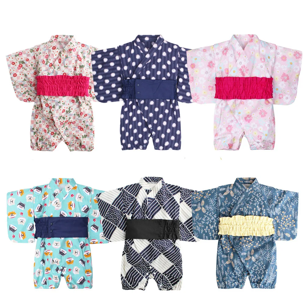 Japanese Kimono Baby Girls Boys Children Floral Print Jumpsuit Uniform Clothes Infants Pajamas Floral Costume Korean Hanbok
Japanese Kimono Baby Girls Boys Children Floral Print Jumpsuit Uniform Clothes Infants Pajamas Floral Costume Korean Hanbok