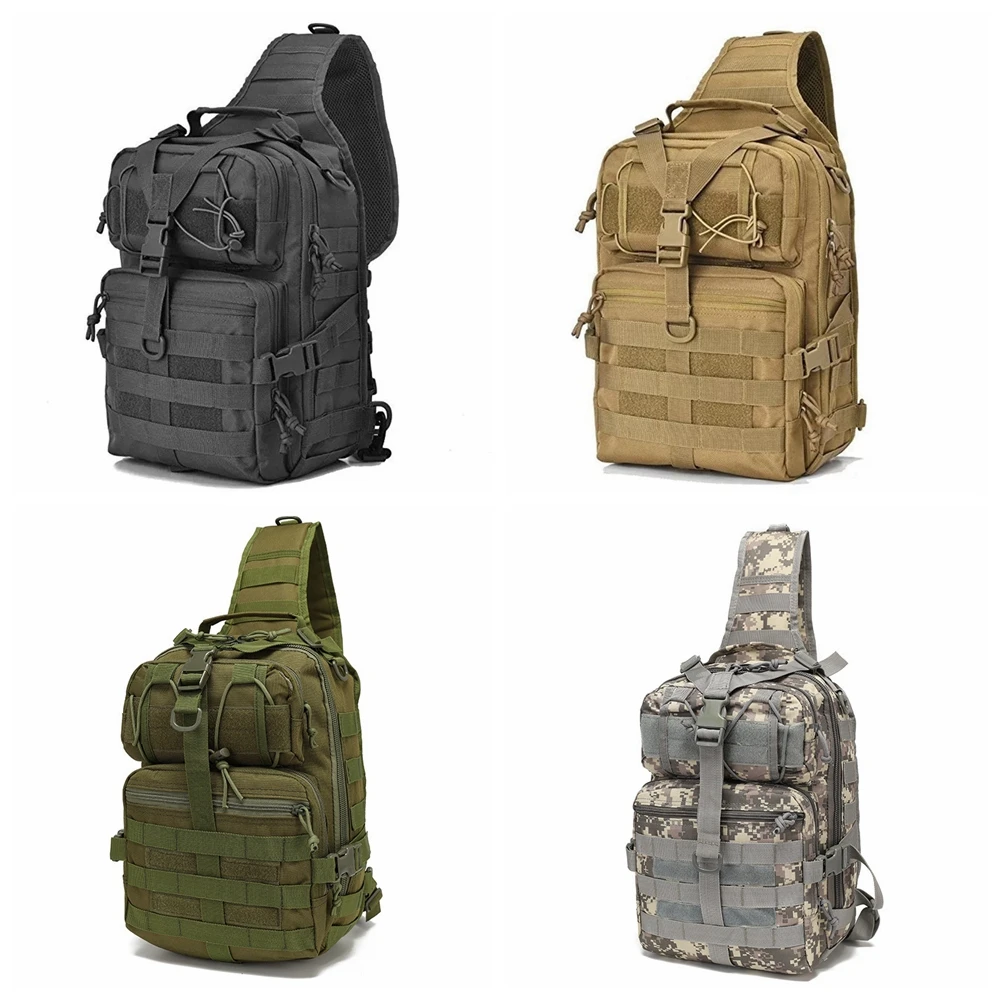 Tactical Backpack Shoulder Bag Camping Hiking Travel Fishing Outdoor Sports Chest Bags Molle Hunting Men Military Sling Bag
Tactical Backpack Shoulder Bag Camping Hiking Travel Fishing Outdoor Sports Chest Bags Molle Hunting Men Military Sling Bag