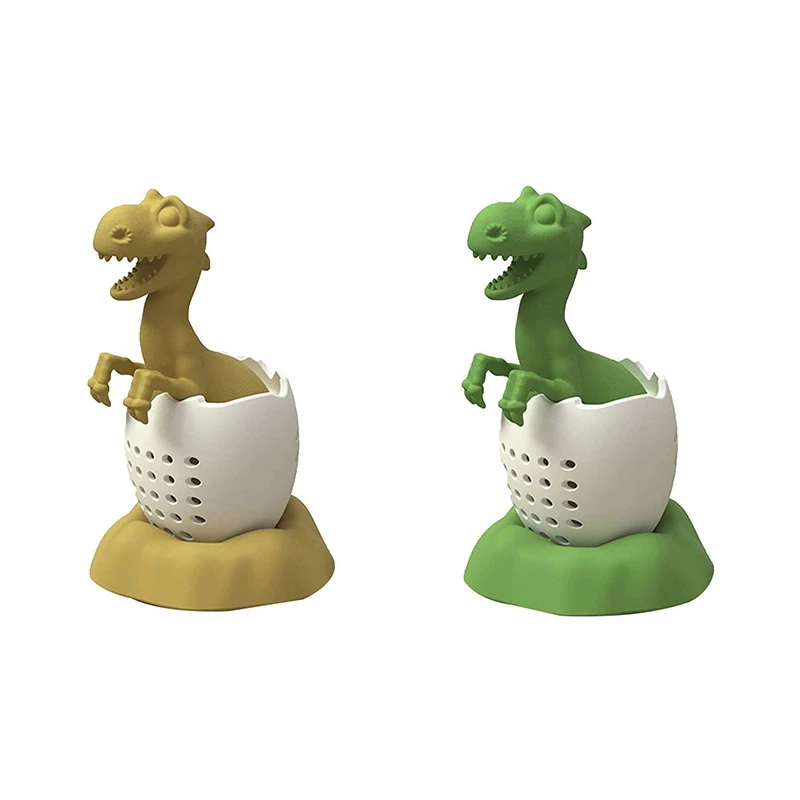 Tea Infuser,Dinosaur & Eggshell Filter Diffuser Loose Tea Silicone Strainer for Different Mugs and Leaves
Tea Infuser,Dinosaur & Eggshell Filter Diffuser Loose Tea Silicone Strainer for Different Mugs and Leaves
