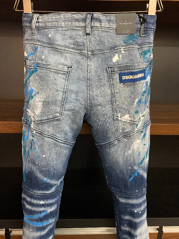 2021 new classic trend streetwear Denim Desingner ripped jeans high quality men's clothing size 44--54 A373
2021 new classic trend streetwear Denim Desingner ripped jeans high quality men's clothing size 44--54 A373