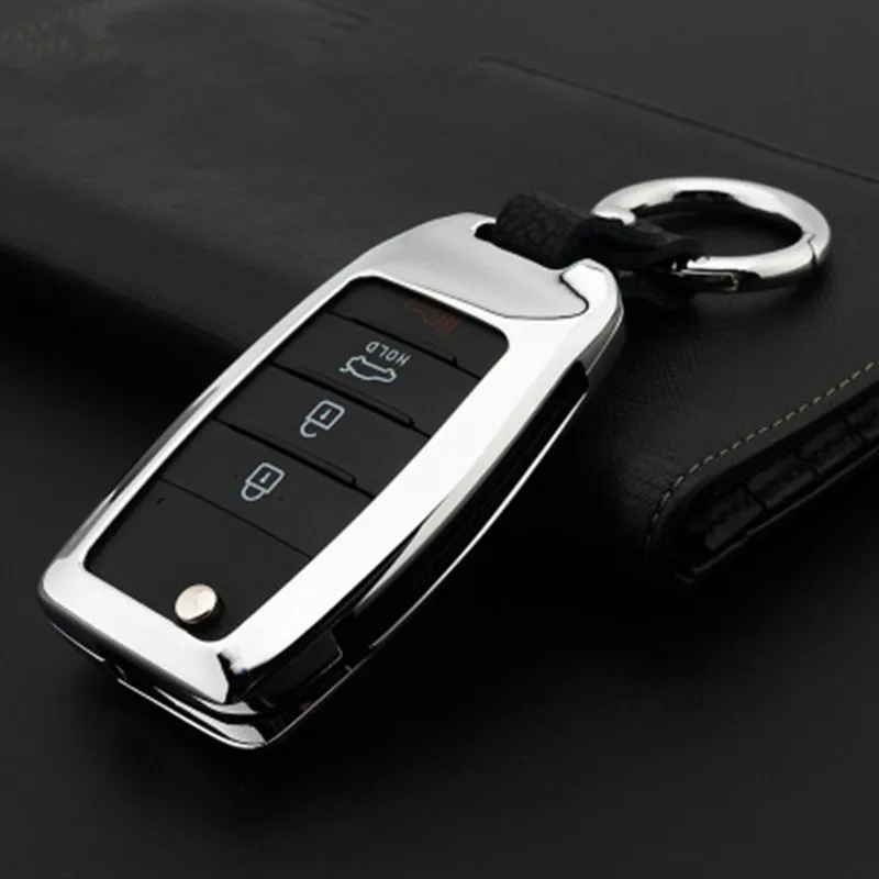 Aluminum Alloy Car Key Remote Cover Case For Kia Rio K2 Sportage 2017 2018 Ceed Optima K5 Cerato K3 K4 Sorento Carens | Автомобили и