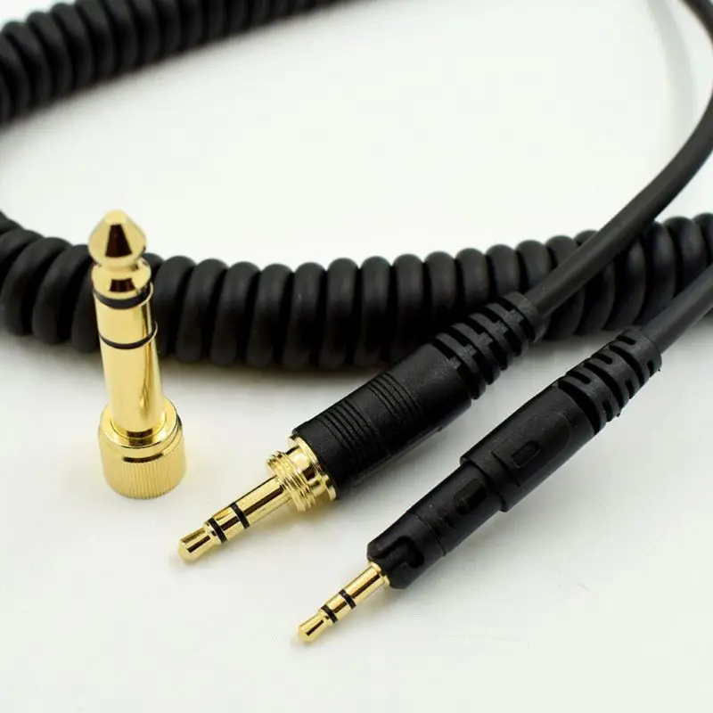 Headphone Spring Cable Cord Line for ATH-M50x ATH-M40x HD518 HD598 HD595 Headset
Headphone Spring Cable Cord Line for ATH-M50x ATH-M40x HD518 HD598 HD595 Headset