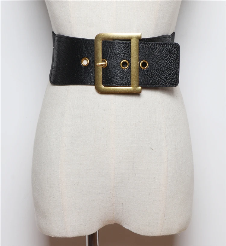Black Letter belt woman waist corset belts for women gold buckle luxury brand D cinturon mujer belt elastic wide cummerbunds
Black Letter belt woman waist corset belts for women gold buckle luxury brand D cinturon mujer belt elastic wide cummerbunds