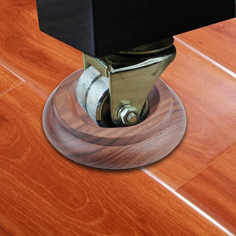 4Pcs Piano Caster Cups Walnut Wood Upright Piano Cups Foot Pads Floor Protectors with EVA Non-Slip Anti-Noise Foam 
4Pcs Piano Caster Cups Walnut Wood Upright Piano Cups Foot Pads Floor Protectors with EVA Non-Slip Anti-Noise Foam