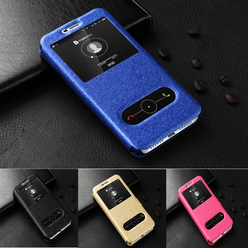 Кожаный чехол книжка с окошками для samsung galaxy j3 j5 j7 2017 j6 j8 plus j4 j2 pro 2018 prime j1 ace|Бамперы|