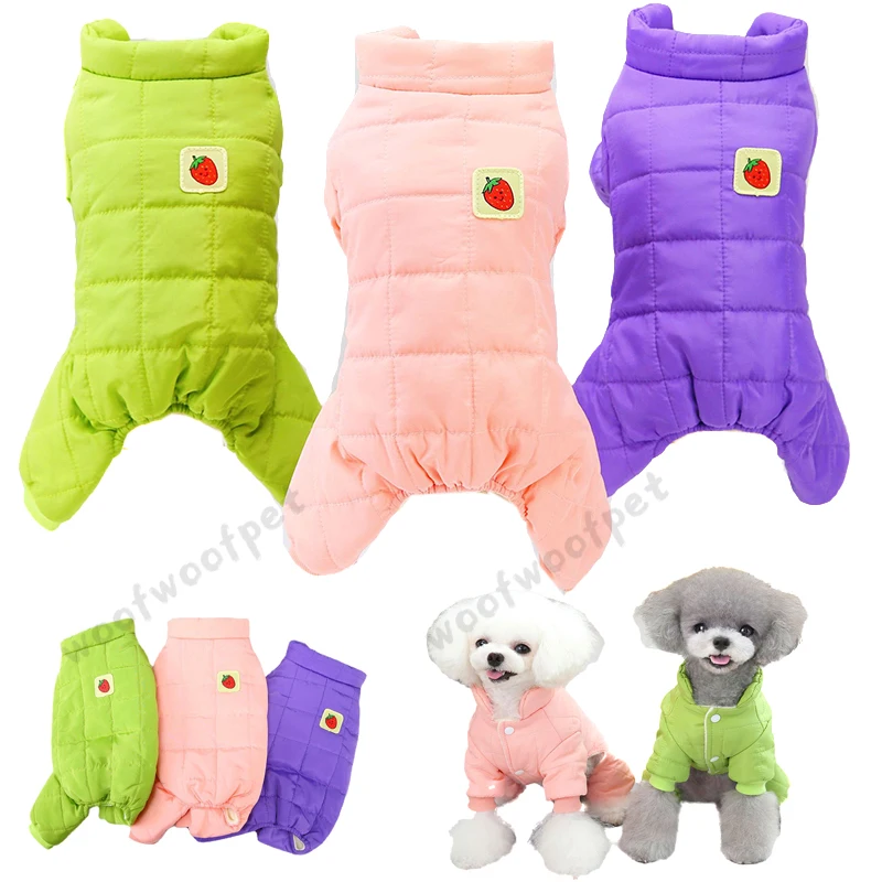 New Dog Parkas Winter Autumn Pet Down for Dog Cat Costumes Dog Jumpsuits Vest Thick Warm Dog Clothes Teddy Corgi Yorkie Clothing
New Dog Parkas Winter Autumn Pet Down for Dog Cat Costumes Dog Jumpsuits Vest Thick Warm Dog Clothes Teddy Corgi Yorkie Clothing