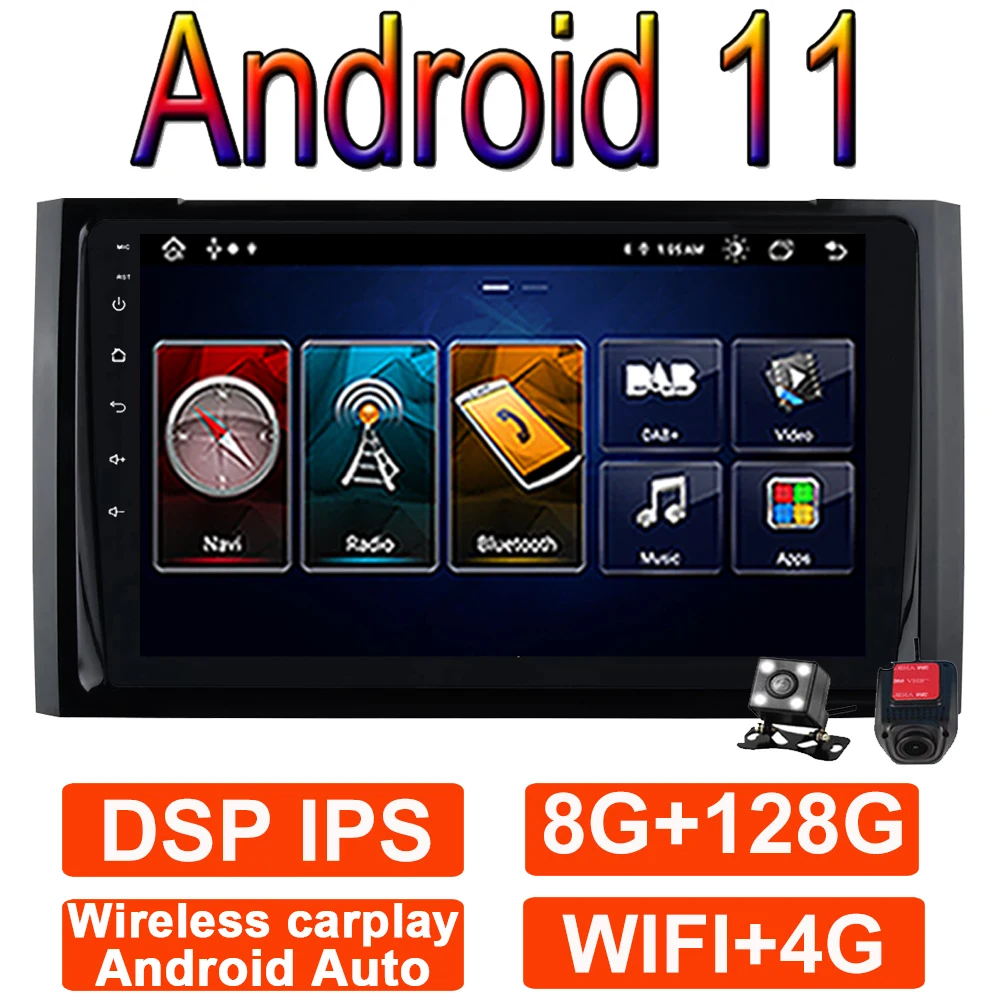 9 дюймовый мультимедийный видеоплеер для Toyota Tundra 2014-2018 Android 11 Авто Беспроводная навигация Carplay Радио 8 + 128G BT WIFI 4G
9 дюймовый мультимедийный видеоплеер для Toyota Tundra 2014-2018 Android 11 Авто Беспроводная навигация Carplay Радио 8 + 128G BT WIFI 4G