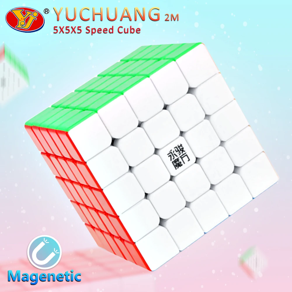 YONGJUN Yuchuang, 2 м, 5x5x5, волшебный магнитный кубик-головоломка, профессиональный YJ 5x5, магниты, скоростной кубик, подарок
YONGJUN Yuchuang, 2 м, 5x5x5, волшебный магнитный кубик-головоломка, профессиональный YJ 5x5, магниты, скоростной кубик, подарок