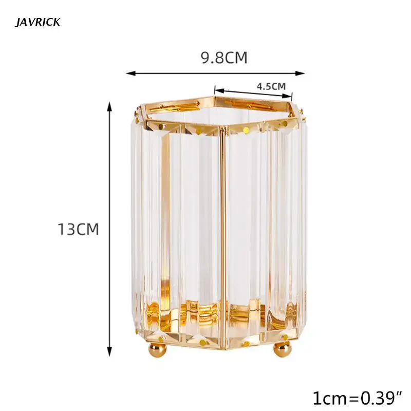 Crystal Makeup Organizer Metal Storage Box European style Eyebrow Pencil Lipstick Holder Makeup Brush Holder Cosmetic
Crystal Makeup Organizer Metal Storage Box European style Eyebrow Pencil Lipstick Holder Makeup Brush Holder Cosmetic