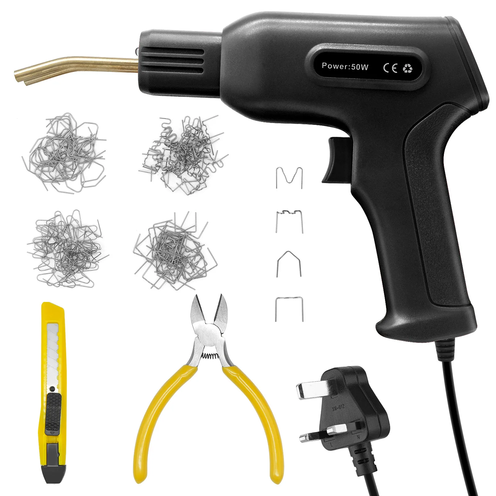 Plastic Welder Garage Tools Handy Hot Staplers Machine PVC Plastic Repairing Machine Car Bumper Repair 50W Plastics Welding Tool
Plastic Welder Garage Tools Handy Hot Staplers Machine PVC Plastic Repairing Machine Car Bumper Repair 50W Plastics Welding Tool