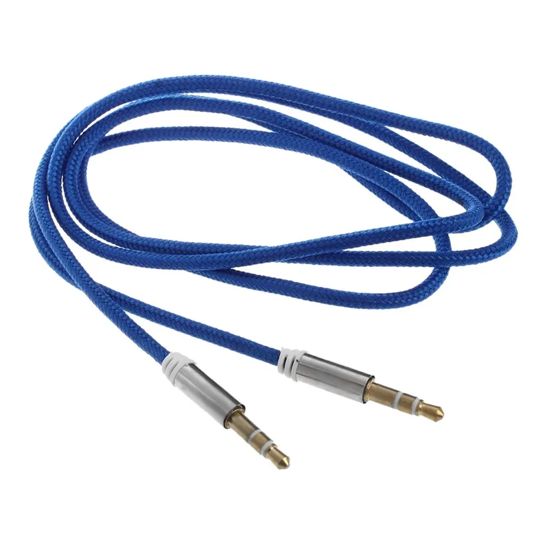 IG-Gold 3.5mm Male to Car Aux Auxiliary Cord Stereo Audio Cable for Phone iPod blue | Электроника