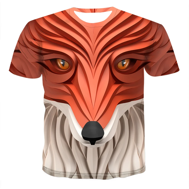 2020 3D print Summer men animal 's short-sleeved T- shirt cute youth leisure sports T-shirt round collar street
2020 3D print Summer men animal 's short-sleeved T- shirt cute youth leisure sports T-shirt round collar street