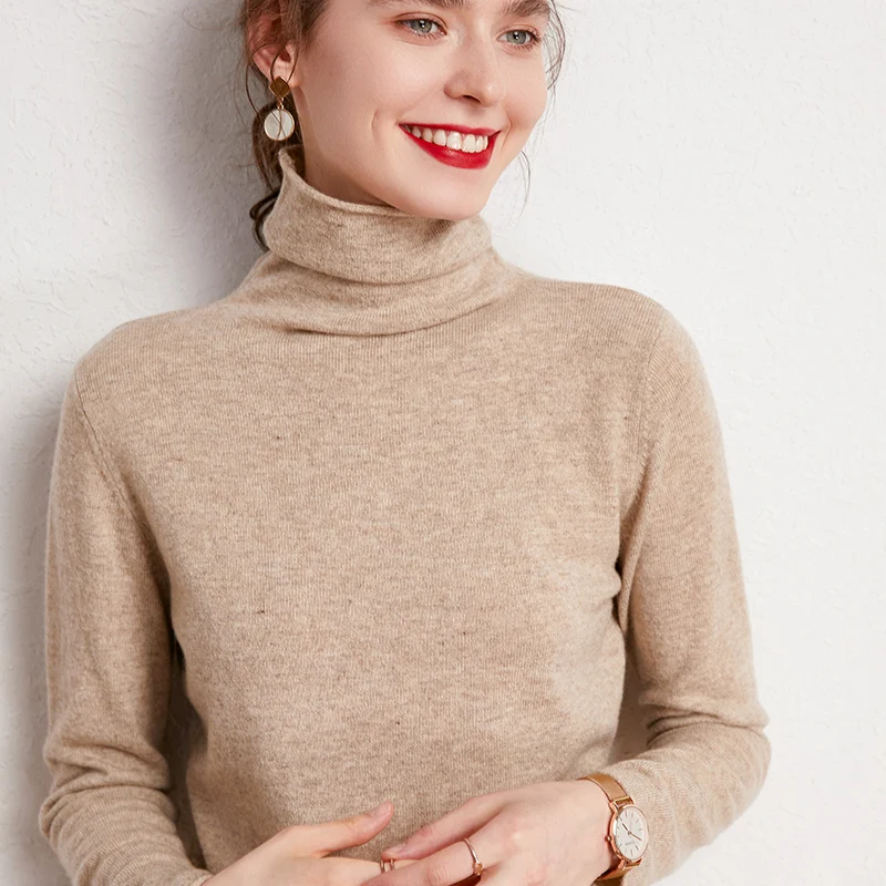 100% Pure Wool New Style Pullover Woman Pile Collar Cashmere Sweater Slim Short Sweater Coat Free Shipping Autumn and Winter 
100% Pure Wool New Style Pullover Woman Pile Collar Cashmere Sweater Slim Short Sweater Coat Free Shipping Autumn and Winter
