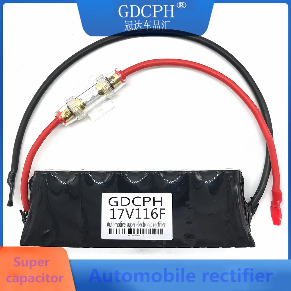 Rectificador de coche 16V83F, módulo de coche, 2.85V700F condensador de arranque en invierno, gran capacidad, puede arrancar coc
Rectificador de coche 16V83F, módulo de coche, 2.85V700F condensador de arranque en invierno, gran capacidad, puede arrancar coc