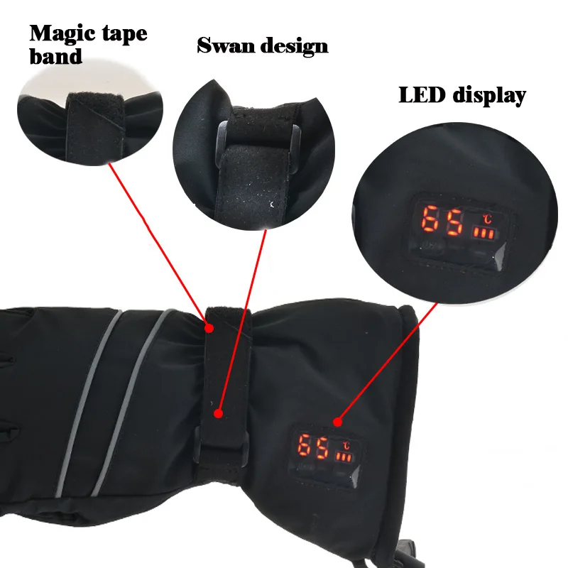 Unisex 2200mAh Thermal Battery Powered Hands Warmer Heating Gloves Winter Electric Heated Gloves Ski Riding Heated Gloves
Unisex 2200mAh Thermal Battery Powered Hands Warmer Heating Gloves Winter Electric Heated Gloves Ski Riding Heated Gloves