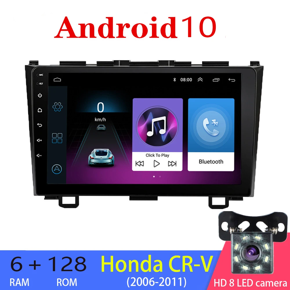 Автомобильный мультимедийный плеер carplay для Honda CRV 2007-2011, GPS-навигация, Android 10, 128G, автомобильное стерео, видео, аудио, головное устройство
Автомобильный мультимедийный плеер carplay для Honda CRV 2007-2011, GPS-навигация, Android 10, 128G, автомобильное стерео, видео, аудио, головное устройство