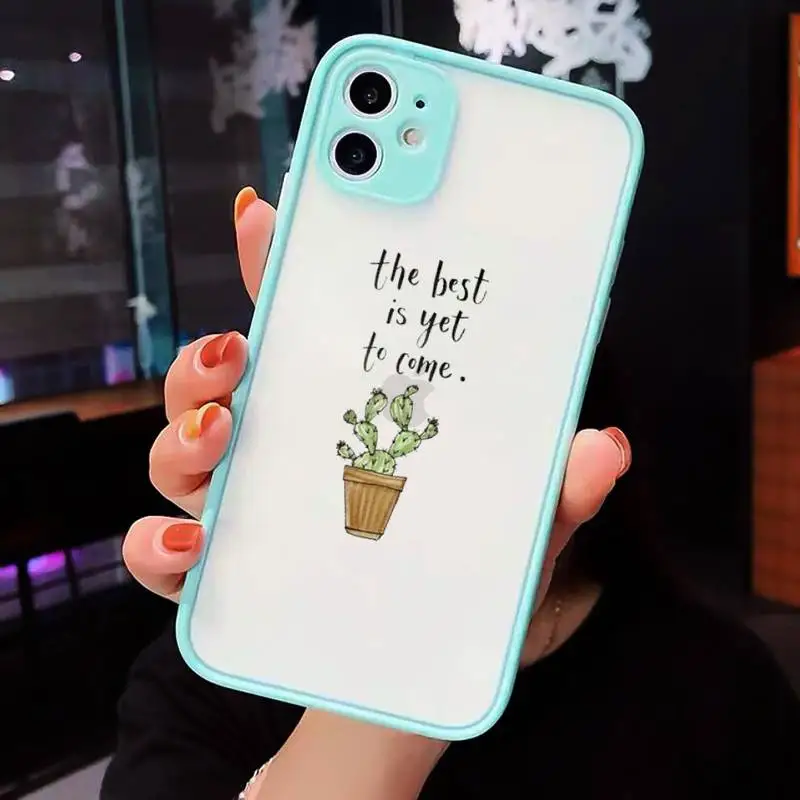 cactus cute pattern flower love Phone Case Matte Transparent for iPhone 7 8 11 12 s mini pro X XS XR MAX Plus cover funda
cactus cute pattern flower love Phone Case Matte Transparent for iPhone 7 8 11 12 s mini pro X XS XR MAX Plus cover funda