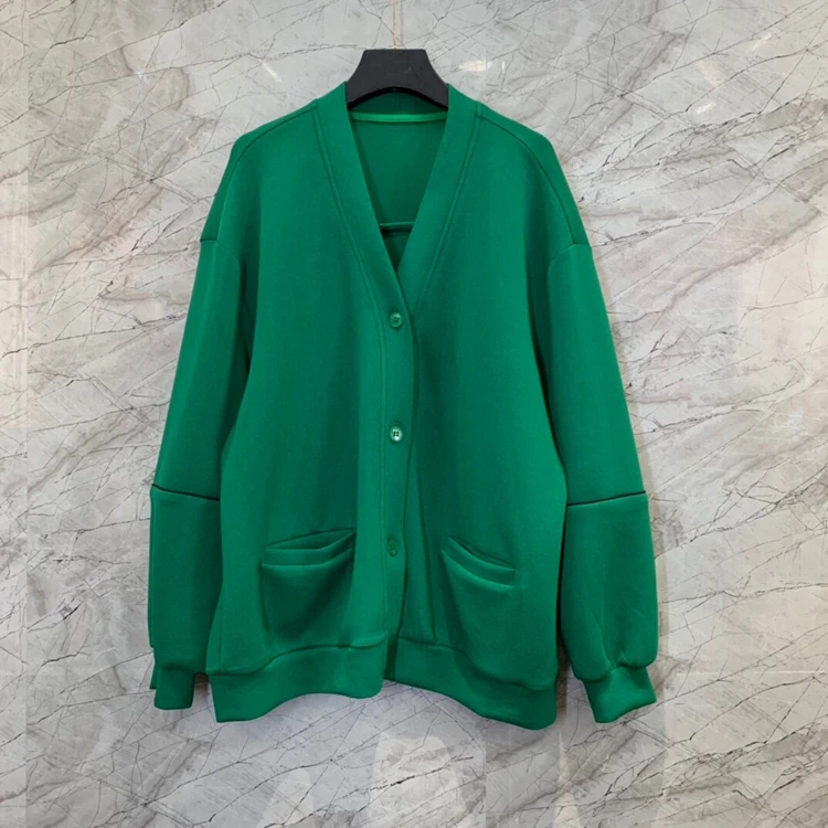 2021 new women fashion V-neck tied edge solid color decoration air cotton long-sleeved all-match blouse jacket 924
2021 new women fashion V-neck tied edge solid color decoration air cotton long-sleeved all-match blouse jacket 924