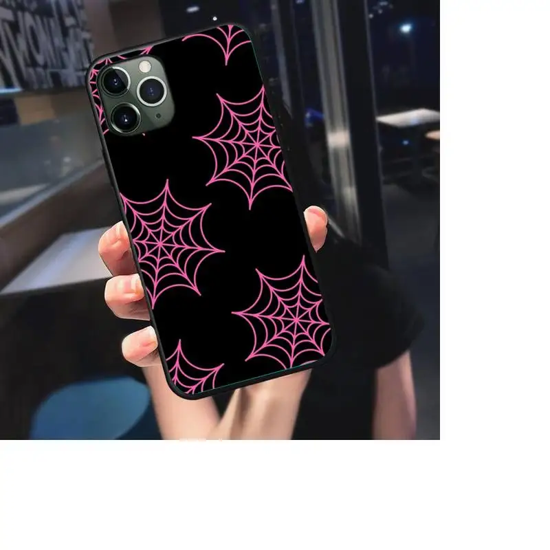 Cool Spider web Phone Case For iphone 7 8 plus x xr xs 11 12 mini pro max Black nax fundas cover
Cool Spider web Phone Case For iphone 7 8 plus x xr xs 11 12 mini pro max Black nax fundas cover