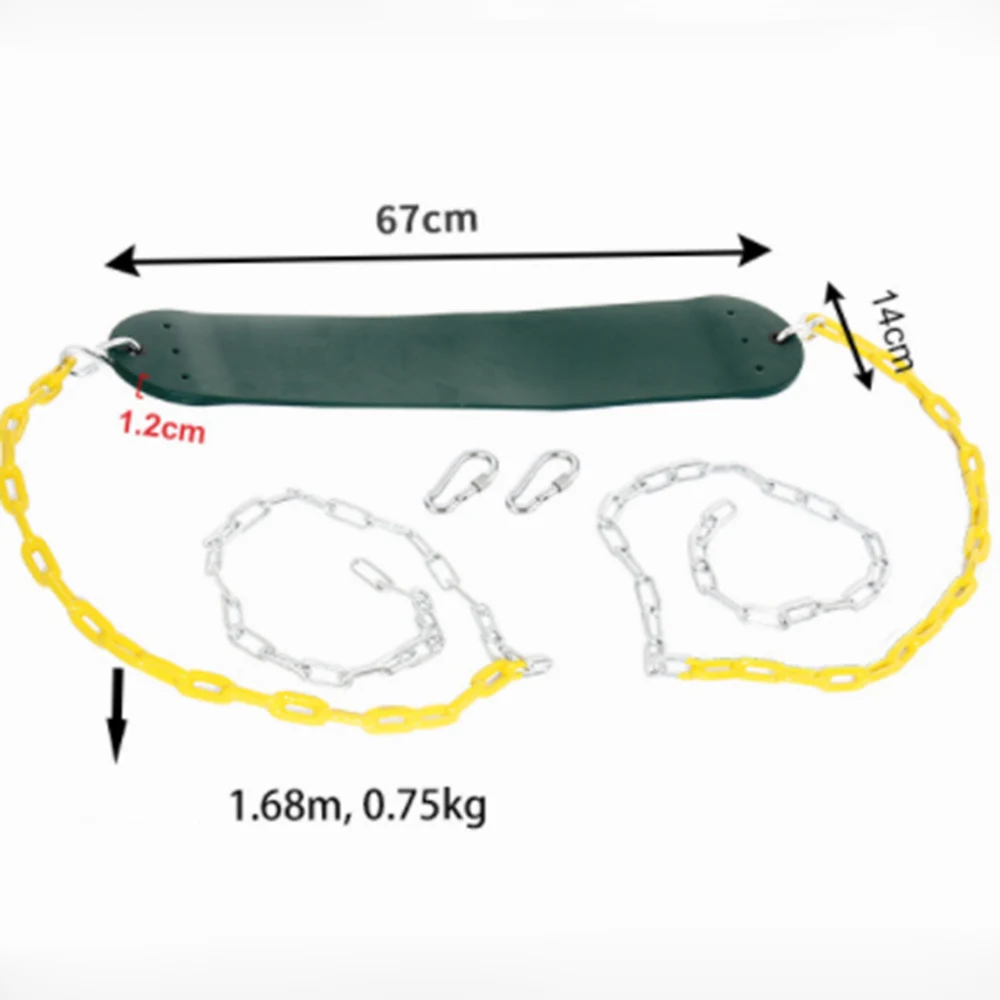 Portable EVA Outdoor Swing Board Children Swing Accessories Frame Combination Garden Outdoor Toys For Kids 
Portable EVA Outdoor Swing Board Children Swing Accessories Frame Combination Garden Outdoor Toys For Kids