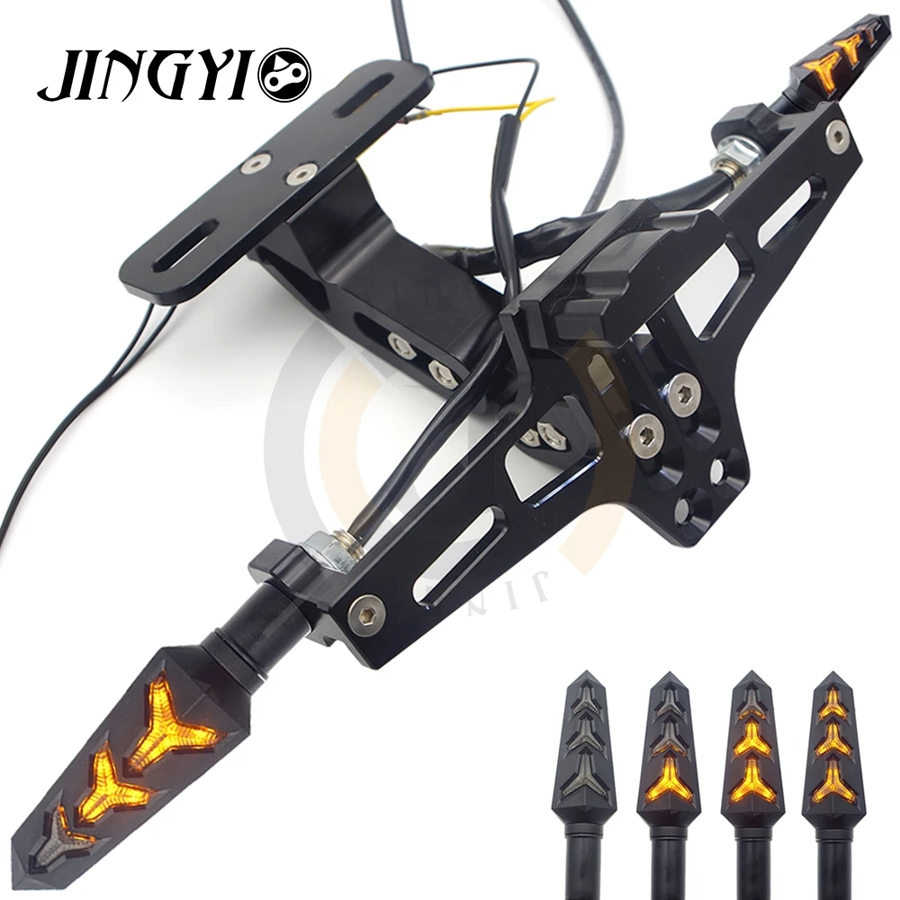 Motorcycle Rear License Plate Mount Holder and Turn Signal Light For YAMAHA tracer 900 gt mt 09 tracer tdm mt03 dtr 125 yamaha
Motorcycle Rear License Plate Mount Holder and Turn Signal Light For YAMAHA tracer 900 gt mt 09 tracer tdm mt03 dtr 125 yamaha