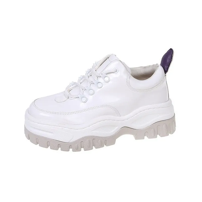 2021 Spring Autumn New Women's Chunky White Platform Sneakers Breathable Comfort Vulcanize Sports Shoes 5cm Wedges Basket Femme
2021 Spring Autumn New Women's Chunky White Platform Sneakers Breathable Comfort Vulcanize Sports Shoes 5cm Wedges Basket Femme