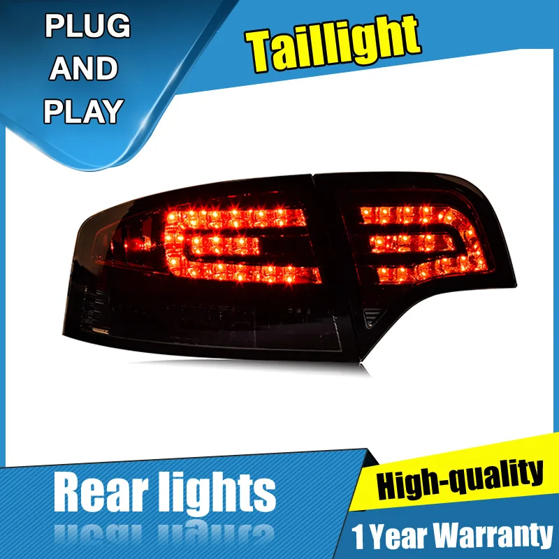 4PCS Car Styling for Audi A4 B7 Taillights for 2005-2008 A4 B7 LED Tail Lamp+Turn Signal+Brake+Reverse LED light
4PCS Car Styling for Audi A4 B7 Taillights for 2005-2008 A4 B7 LED Tail Lamp+Turn Signal+Brake+Reverse LED light